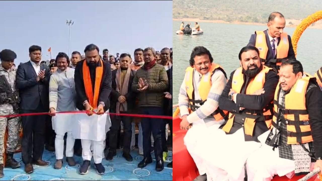 मुंगेर में डिप्टी सीएम सम्राट चौधरी ने हवेली खड़गपुर झील में नौका विहार का शुभारंभ किया, खुद बोटिंग कर पर्यटन को बढ़ावा दिया 1 WhatsApp Image 2025 12 31 at 09.45.22